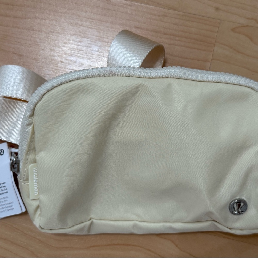 Lululemon Athletica Light Cream Crossbody Bag